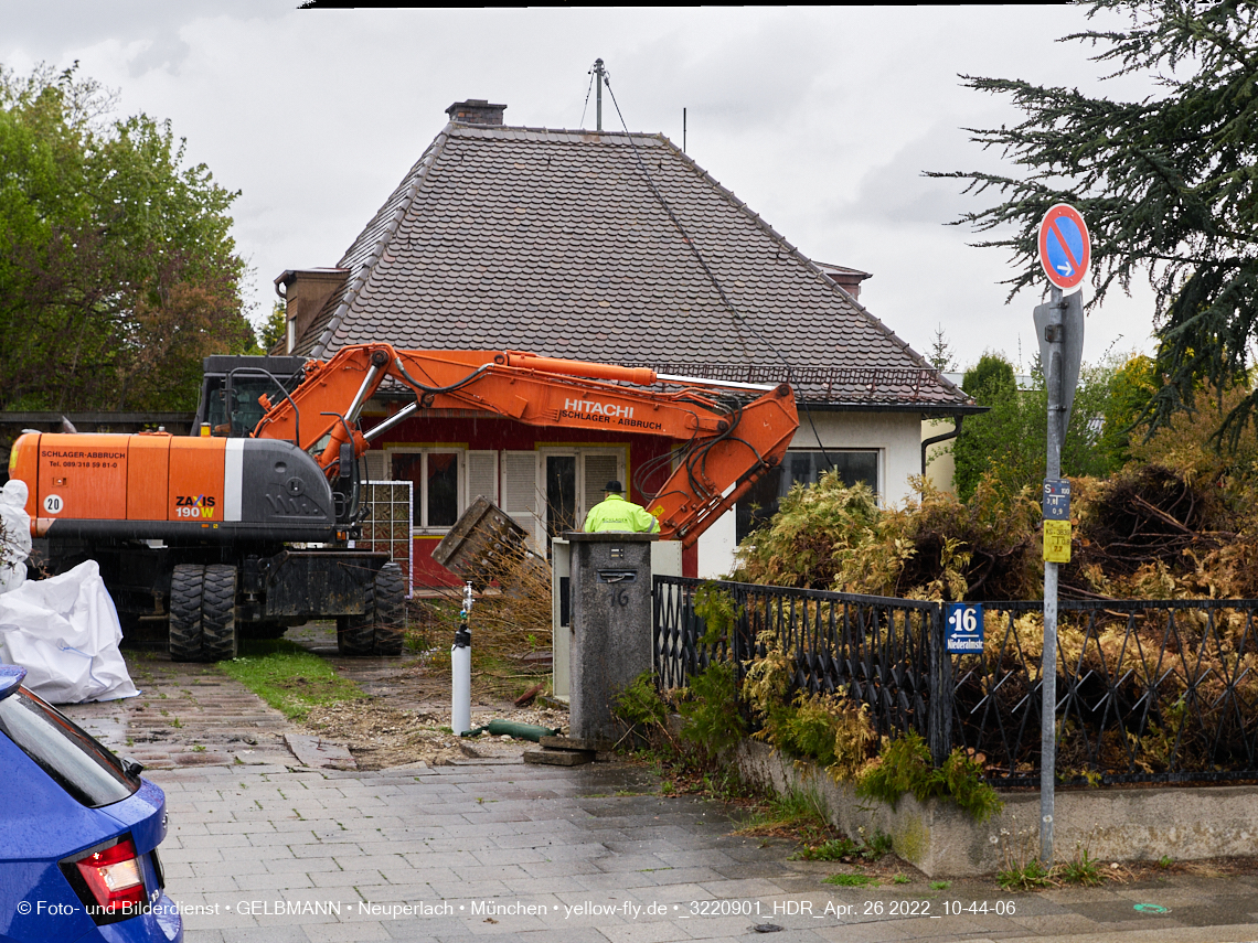 26.04.2022 - Baustelle Niederalmstraße 16